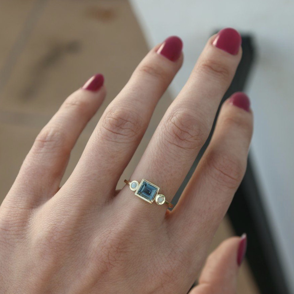 Celestial Elegance Ring Set