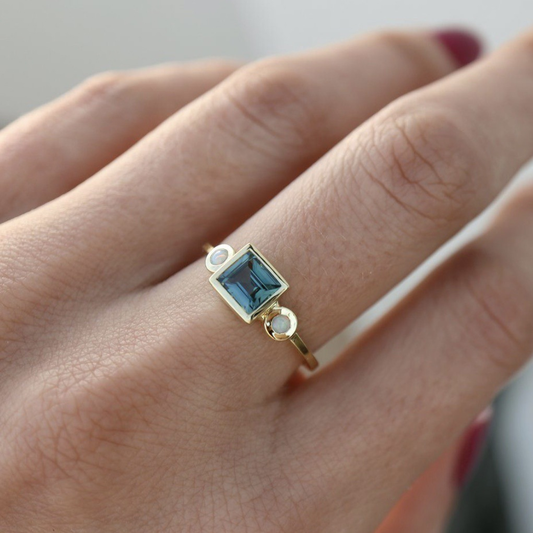 Celestial Elegance Ring Set